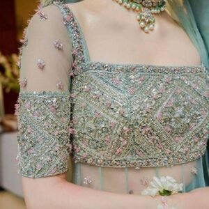 Wedding Dress 2024 blouse design